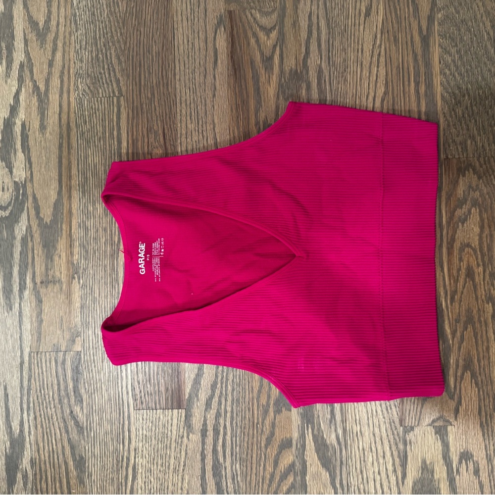 Garage Fuchsia Tank Top